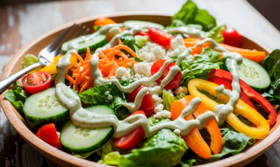 Three cheese Italian dressing for your salads