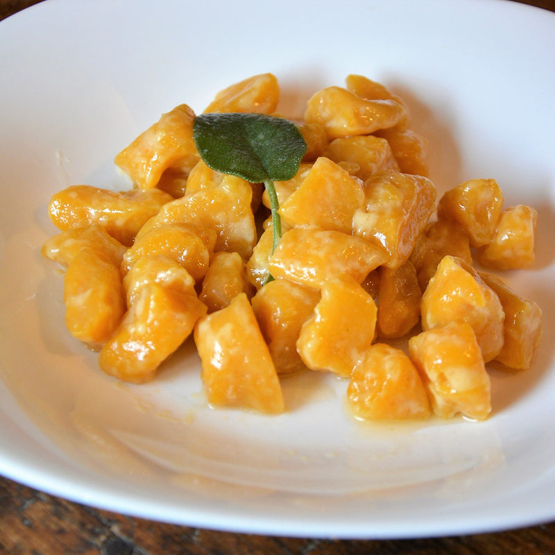Gnocchi alla Zucca Tradizionali - Potato gnocchi with pumpkin