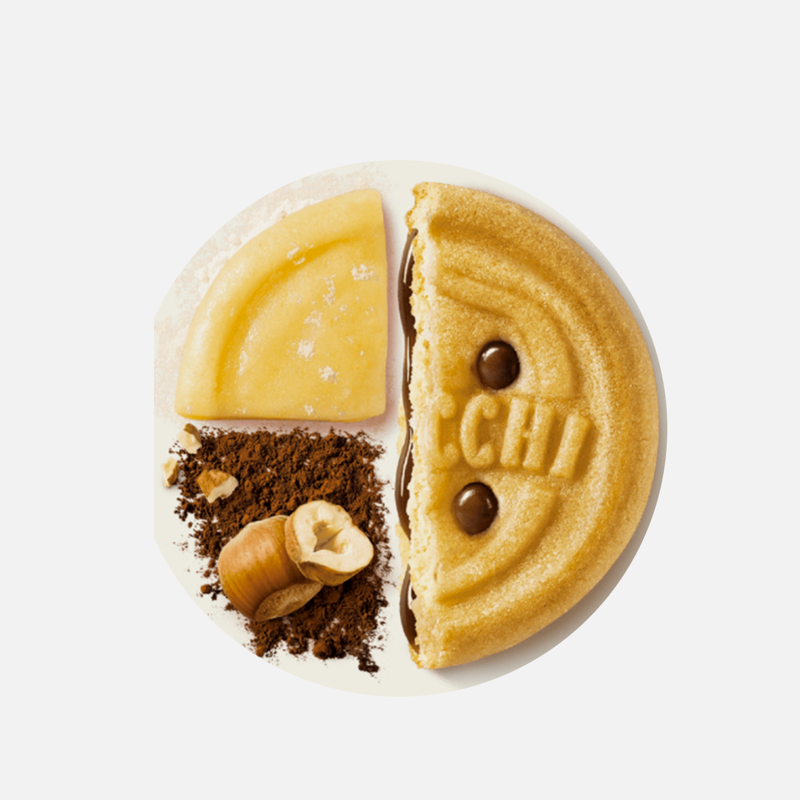 Mulino Bianco - Hazelnuts filled Baiocchi