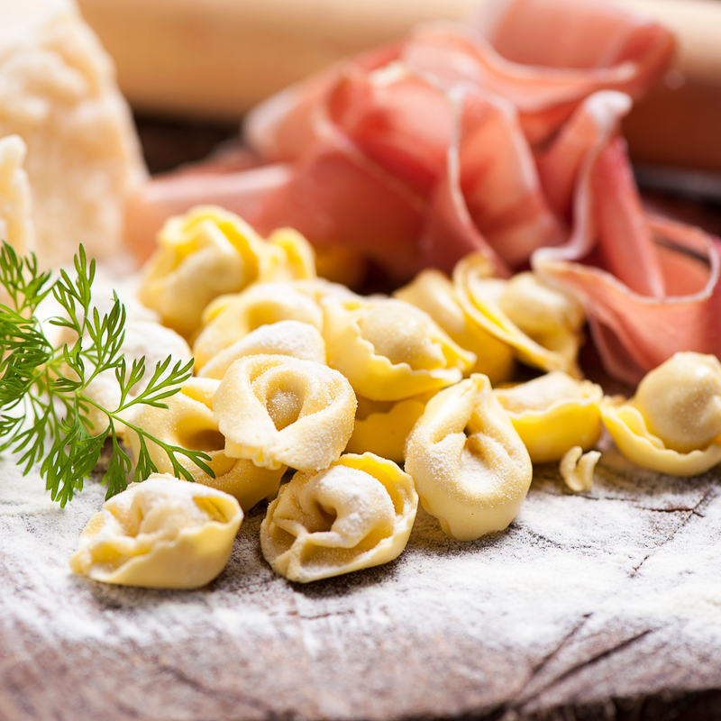 TORTELLINI WITH PARMA CURED HAM