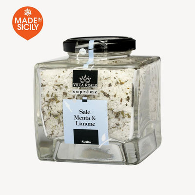 Sea Salt infused with Lemon and Mint