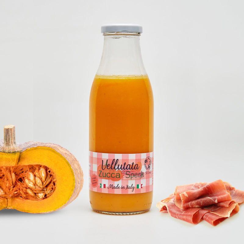 Pumpkin and Speck Velouté – Natural Comfort with a Gourmet Twist
