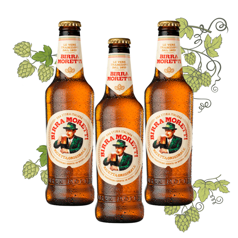 Moretti Beer (3 x 12 OZ)