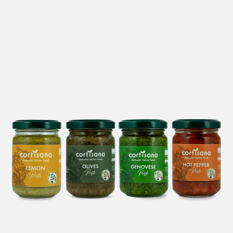 pesto selection by cortisana