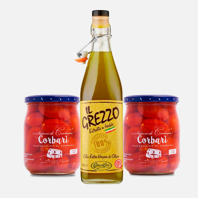 Tomato Sauce & Olive Oil