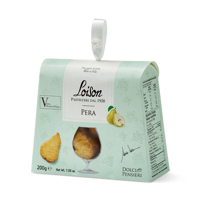 Keks-Birnen-Geschenkboxen von Loison Pasticceria