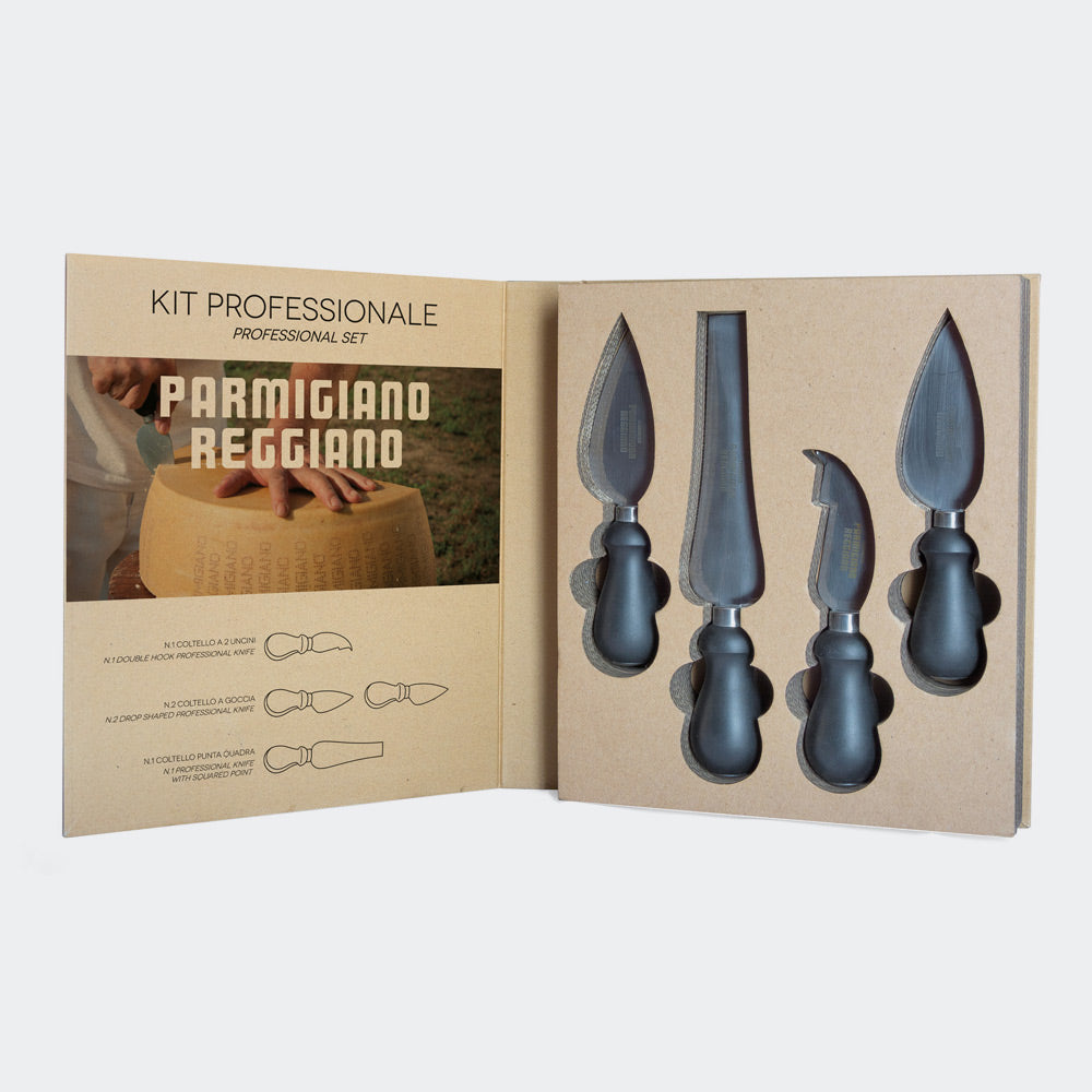 Couteaux à fromage professionnels Caravaggio pour Parmigiano Reggiano