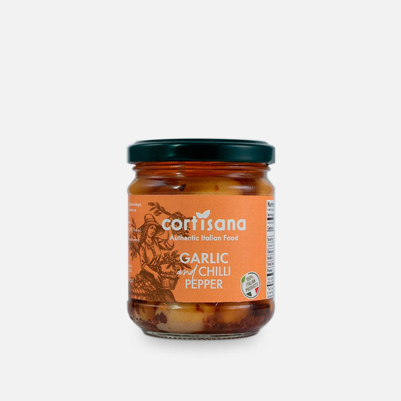 Garlic with chilli pepper